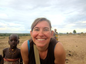 omo kids learning to use the camera 